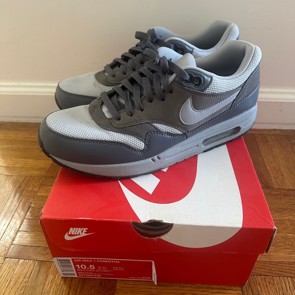 Nike Air Max 1 (87) Wolf Grey Sz 10.5